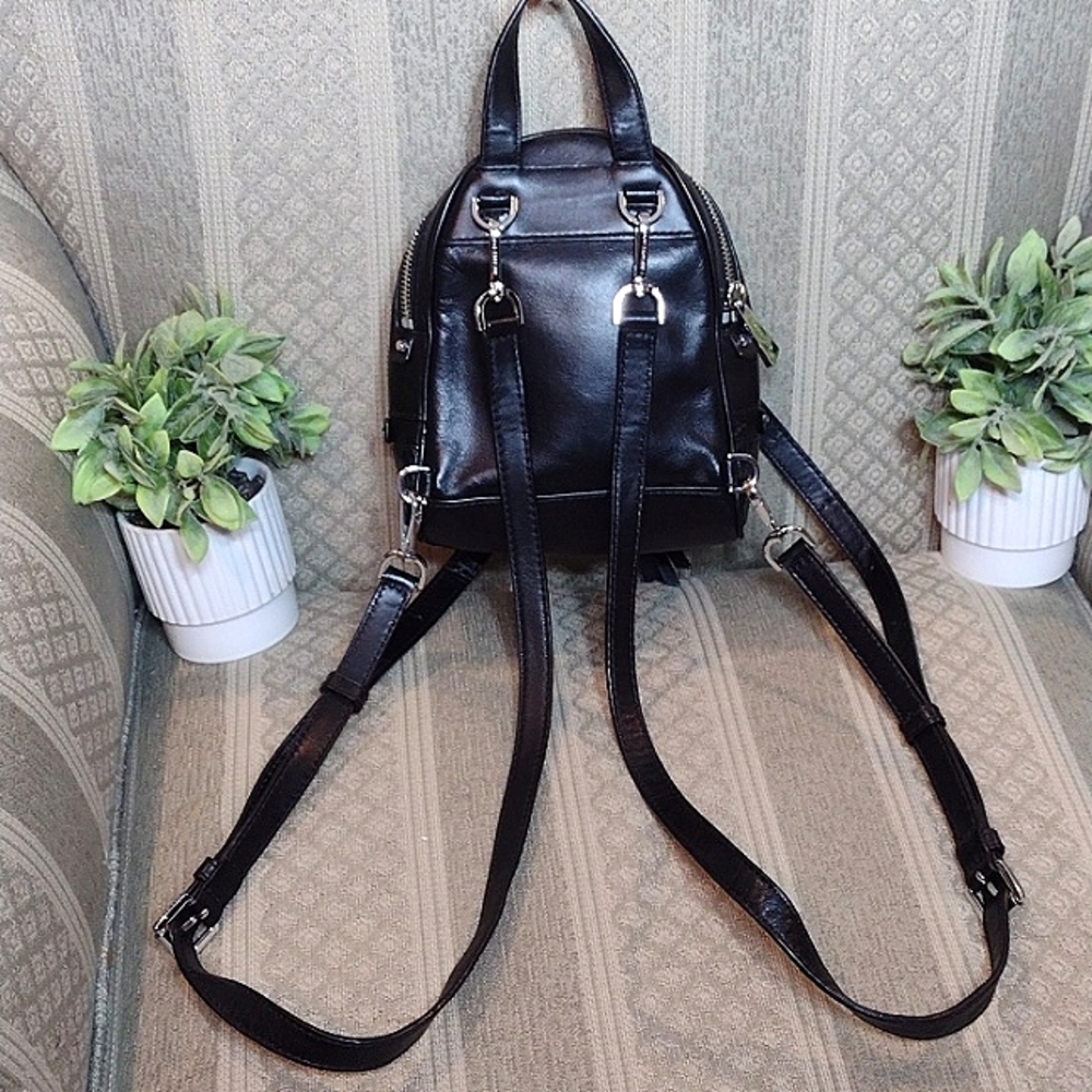 Michael Kors Mini Rhea Python Convertible Backpack - Picture 5 of 15
